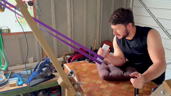 Supination Curls with Resistance Band Handle