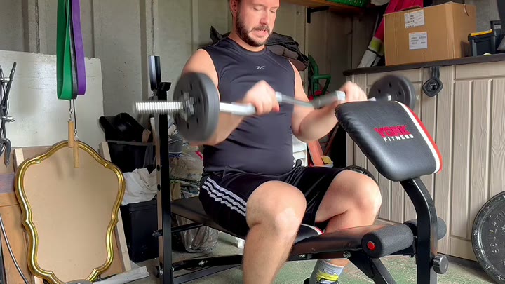 Reverse-Grip Bicep Curls