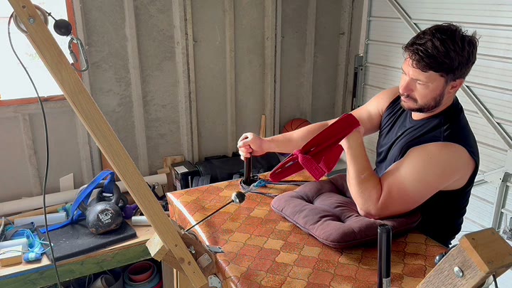 Static Pronation Hold — 45°